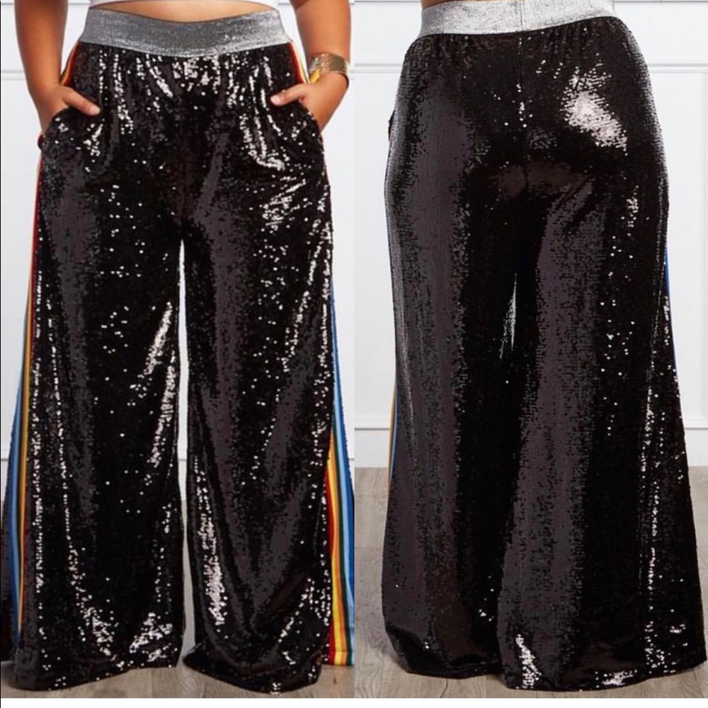 Sequin Pants
